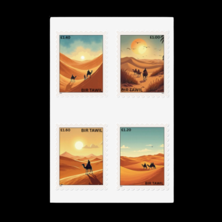 Bir Tawil Sahara Desert Stamps