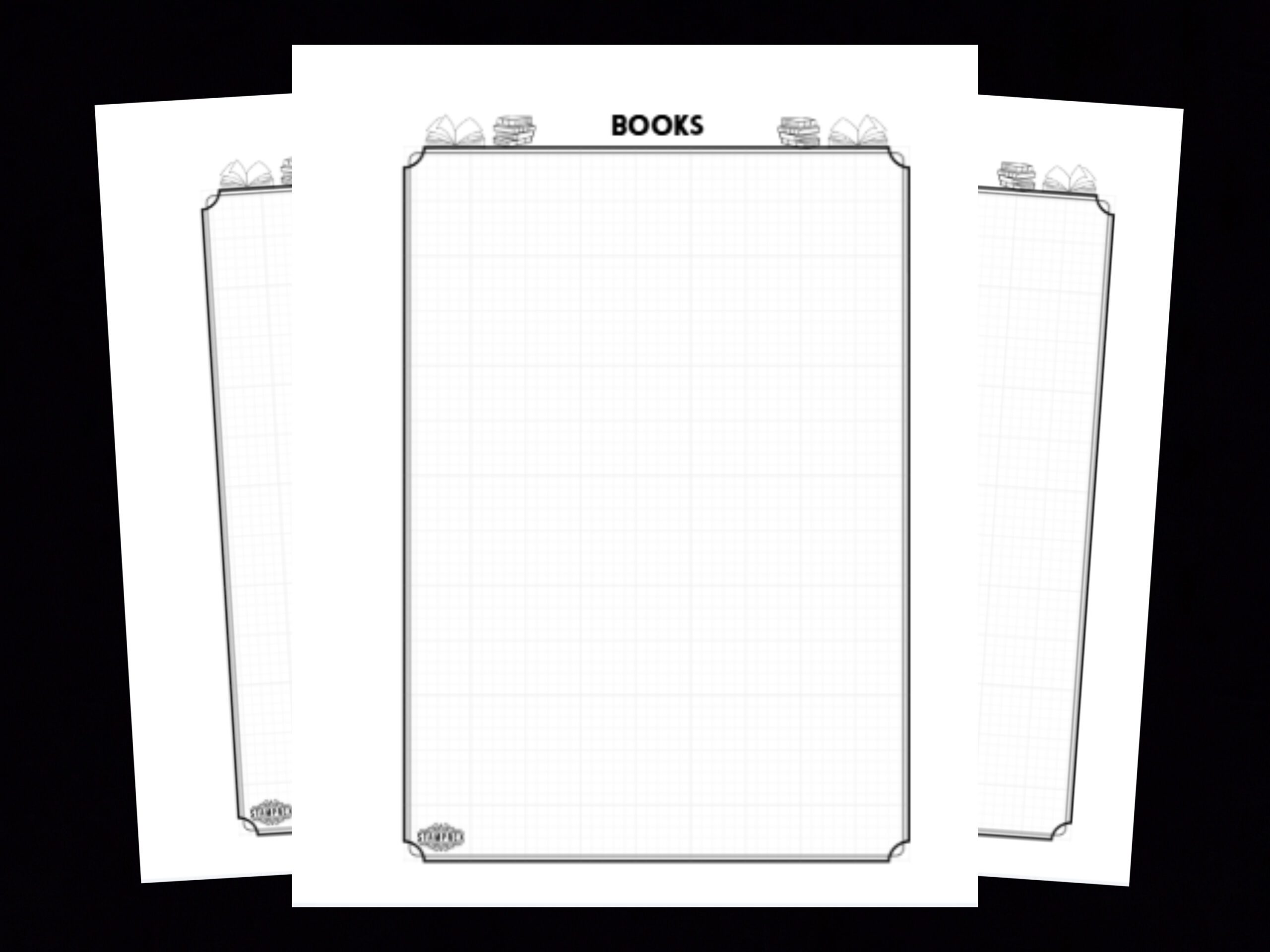 Books Topical Blank Stamp Album Pages - Image 2