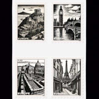 Europe Post European Cities Stamps