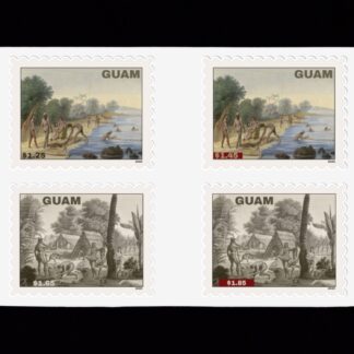 Guam Local Post Chamorro People Stamps