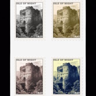 Isle of Wight Local Post Carisbrooke Castle Stamps