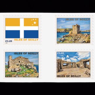 Isles of Scilly Local Post Flag Stamps