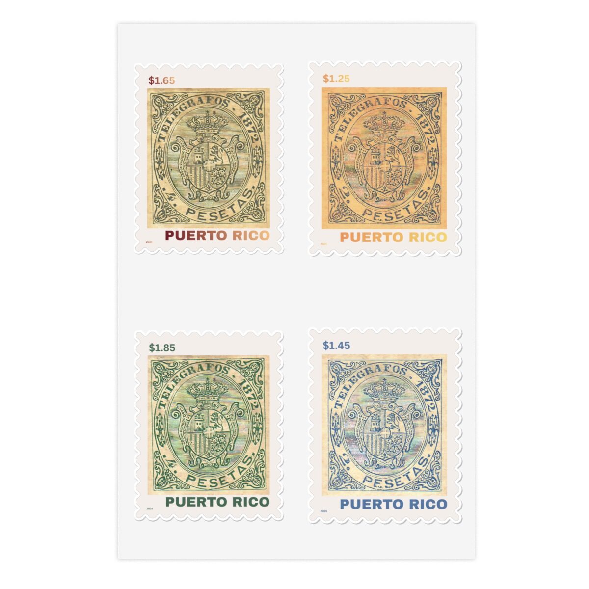 Puerto Rico Local Post Stamps - Image 3