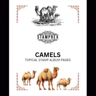 Camels Topical Blank Stamp Album Pages